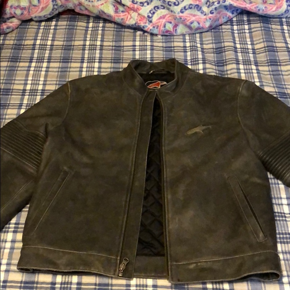 AlpineStars Leather motorcycle jacket